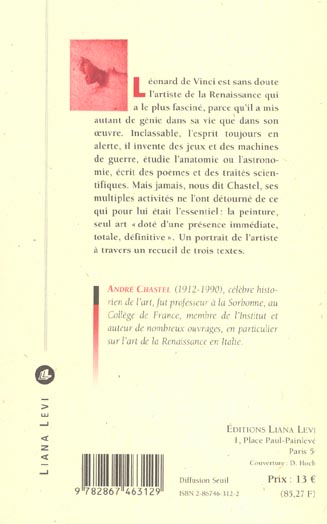 Quatrième de couverture de « LEONARD »