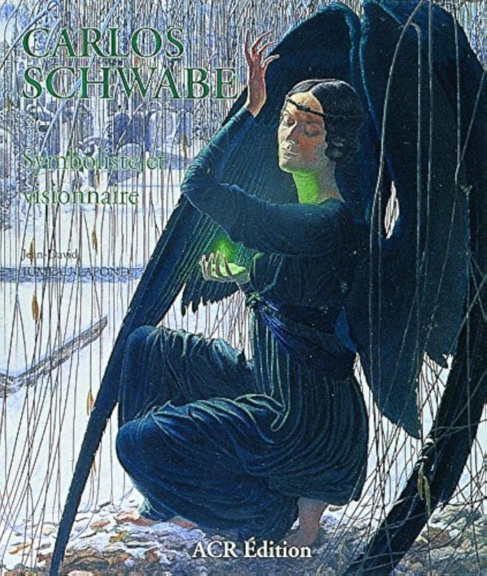 Couverture du livre « CARLOS SCHWABE - SYMBOLISTE ET VISIONNAIRE » de J-D. Jumeau-Lafond, librairie Les Contes Infusés à Corte