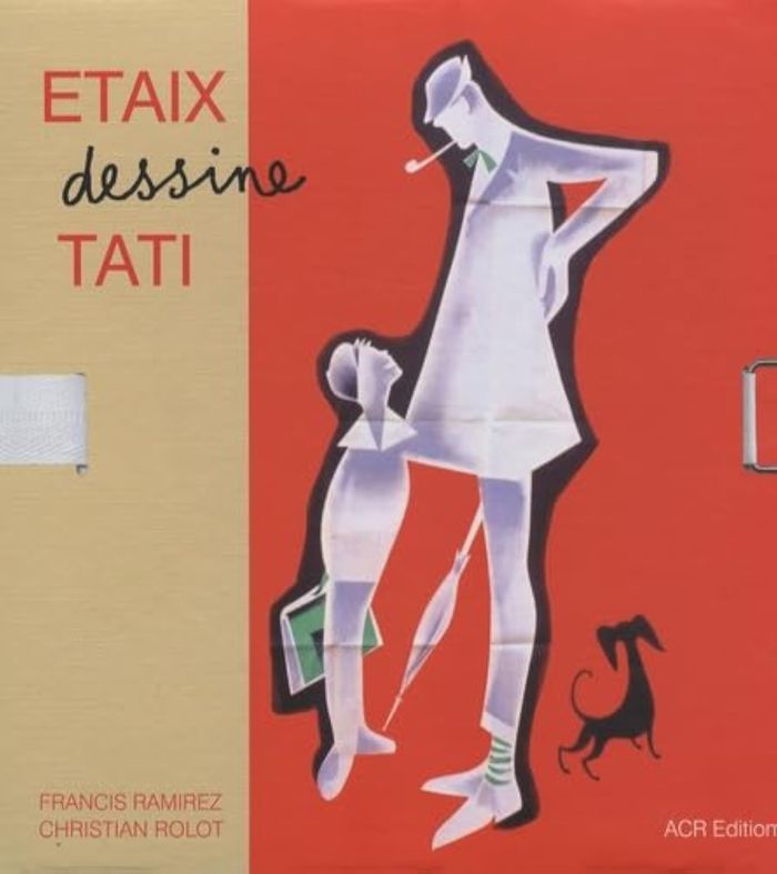 Couverture du livre « ETAIX DESSINE TATI », librairie Les Contes Infusés à Corte