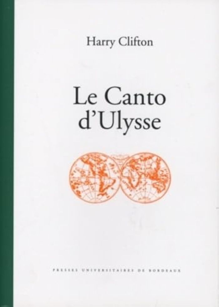 Couverture du livre « LE CANTO D'ULYSSE » de Harry Clifton, librairie Les Contes Infusés à Corte