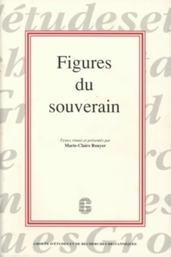 Couverture du livre « FIGURES DU SOUVERAIN », librairie Les Contes Infusés à Corte