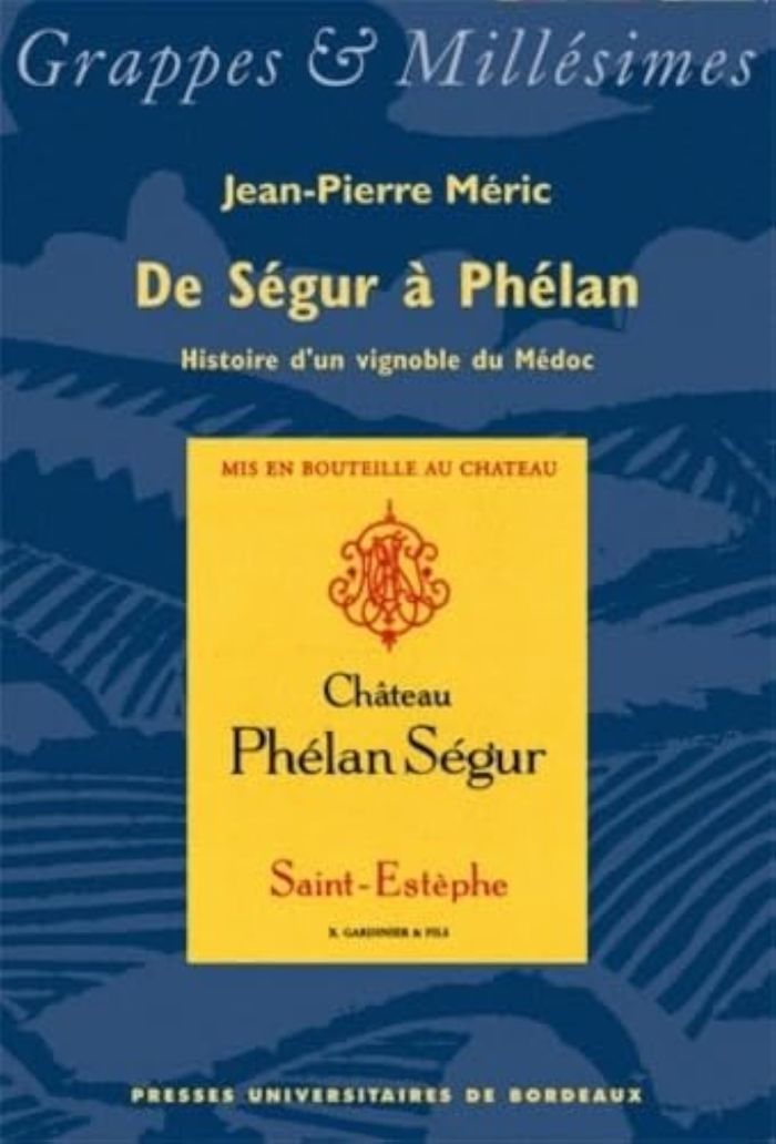Couverture du livre « DE SEGUR A PHELAN » de Jean-Pierre Meric, librairie Les Contes Infusés à Corte