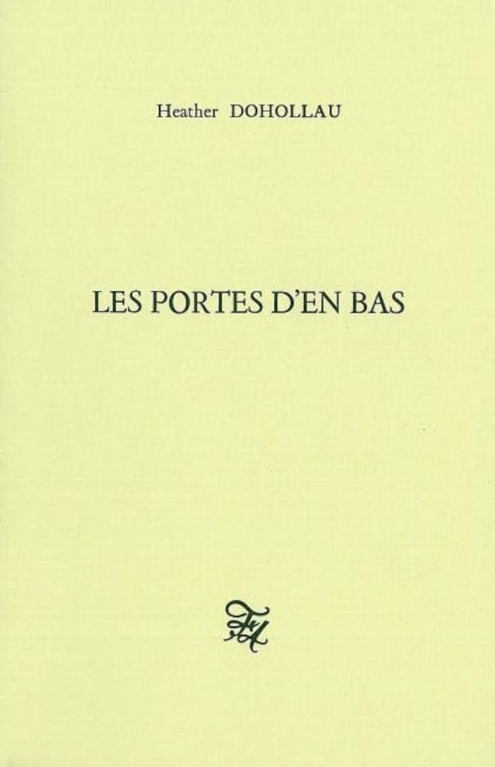 Couverture du livre « LES PORTES D'EN BAS », librairie Les Contes Infusés à Corte