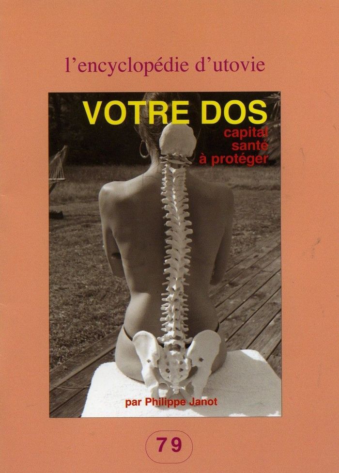 Couverture du livre « VOTRE DOS », librairie Les Contes Infusés à Corte