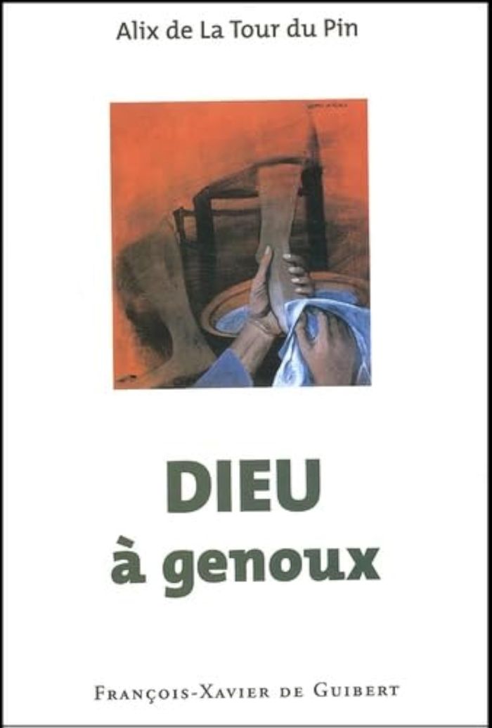 Couverture du livre « DIEU A GENOUX », librairie Les Contes Infusés à Corte