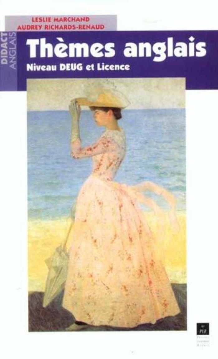 Couverture du livre « THEME ANGLAIS DEUG LICENCE » de Pur, librairie Les Contes Infusés à Corte