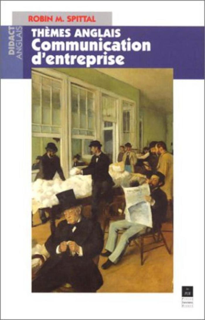 Couverture du livre « THEME ANGLAIS COMMUNICATION D ENTREPRISE » de Pur, librairie Les Contes Infusés à Corte