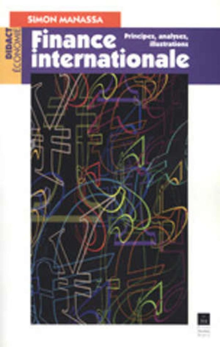 Couverture du livre « FINANCE INTERNATIONALE » de Pur, librairie Les Contes Infusés à Corte