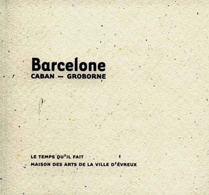 Couverture du livre « BARCELONE », librairie Les Contes Infusés à Corte