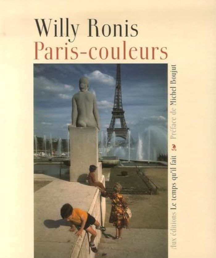 Couverture du livre « PARIS-COULEURS » de Boujut/ronis, librairie Les Contes Infusés à Corte