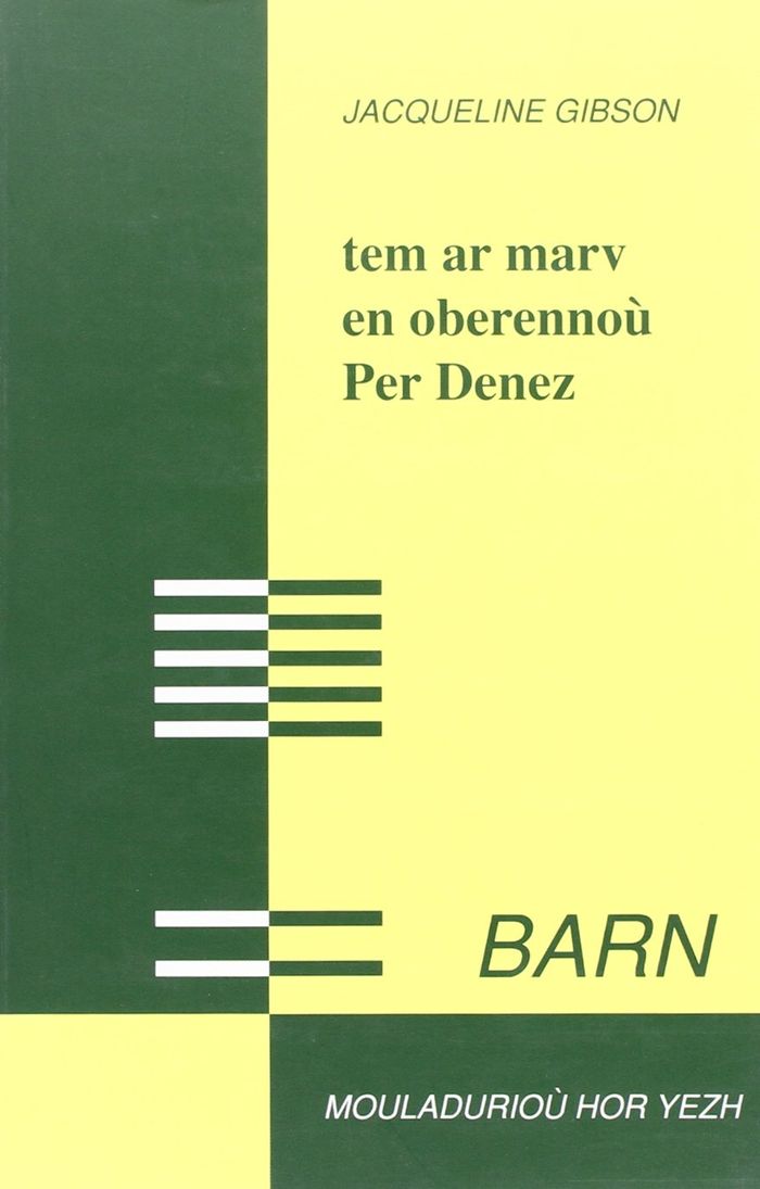 Couverture du livre « TEM AR MARV EN OBERENNOU PER DENEZ », librairie Les Contes Infusés à Corte
