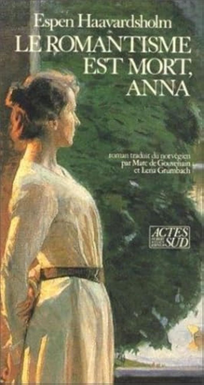 Couverture du livre « LE ROMANTISME EST MORT, ANNA » de Espen Haavardsholm, librairie Les Contes Infusés à Corte