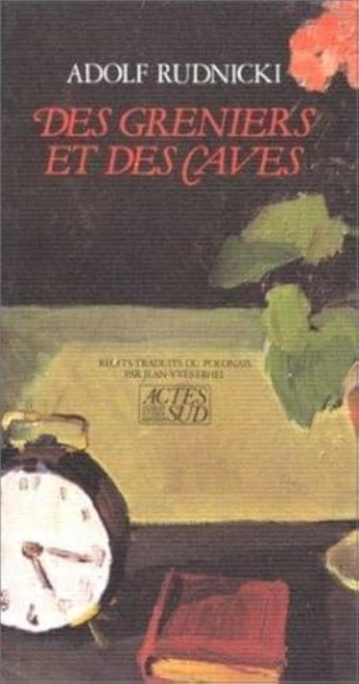 Couverture du livre « DES GRENIERS ET DES CAVES » de Rudnicki, librairie Les Contes Infusés à Corte