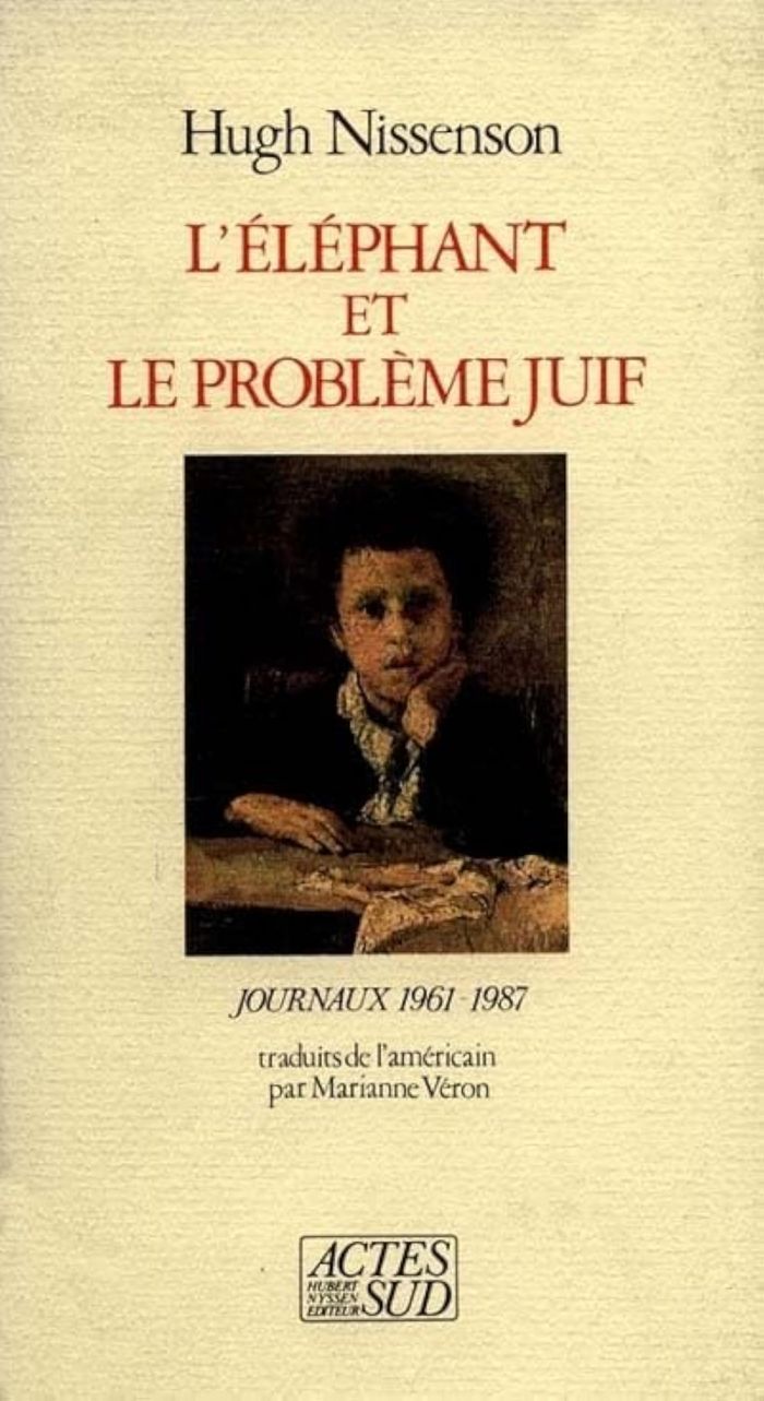 Couverture du livre « L'ELEPHANT ET LE PROBLEME JUIF » de Hugh Nissenson, librairie Les Contes Infusés à Corte