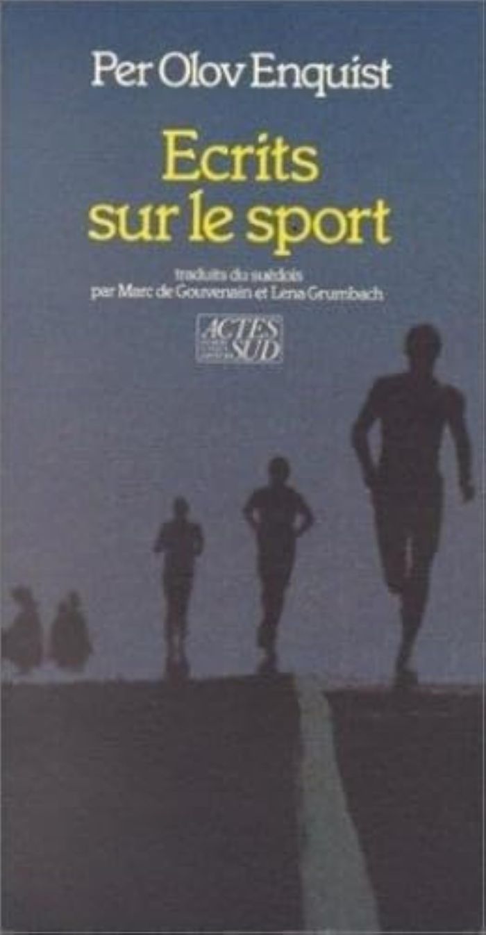 Couverture du livre « ECRITS SUR LE SPORT » de Enquist Per Olov, librairie Les Contes Infusés à Corte