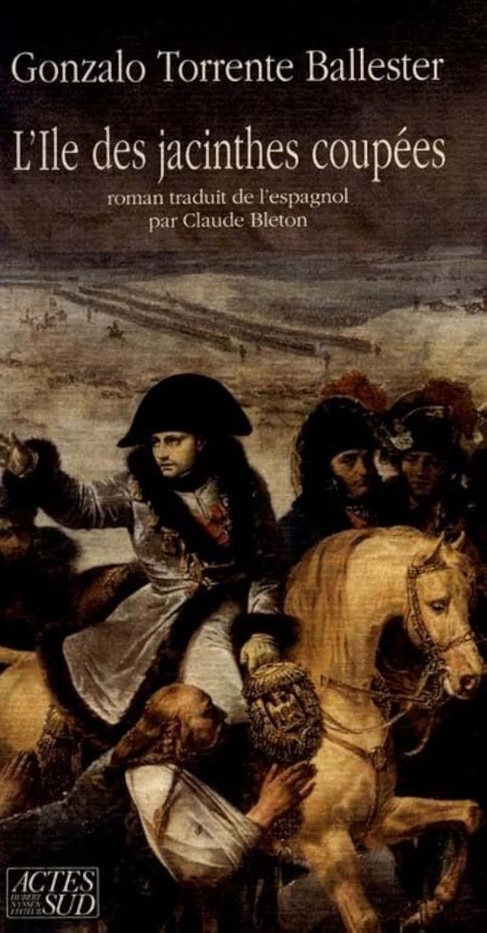 Couverture du livre « L'ILE DES JACINTHES COUPEES » de Torrente Ballester G, librairie Les Contes Infusés à Corte