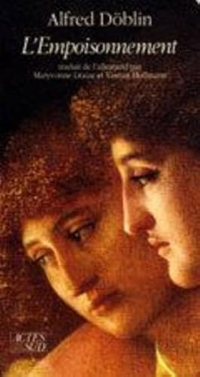 Couverture du livre « L'EMPOISONNEMENT » de Alfred Doblin, librairie Les Contes Infusés à Corte