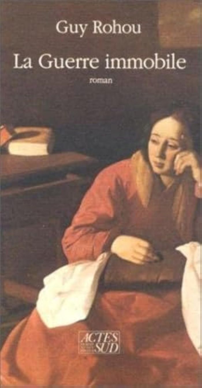Couverture du livre « LA GUERRE IMMOBILE », librairie Les Contes Infusés à Corte