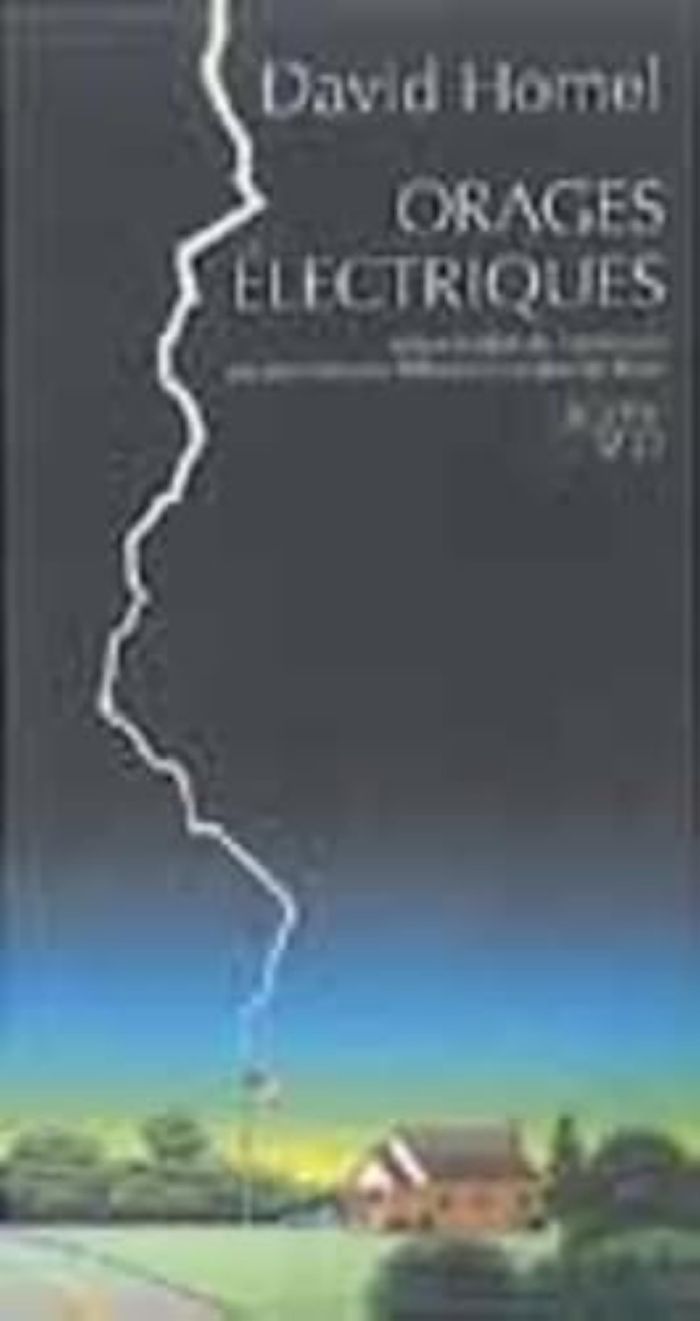 Couverture du livre « ORAGES ELECTRIQUES », librairie Les Contes Infusés à Corte