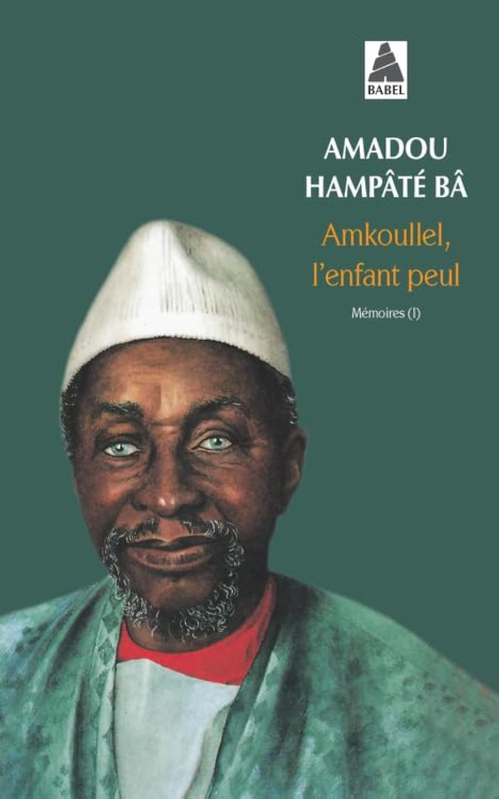 Couverture du livre « AMKOULLEL L'ENFANT PEUL - MEMOIRES I » de Ba/gheerbrant, librairie Les Contes Infusés à Corte