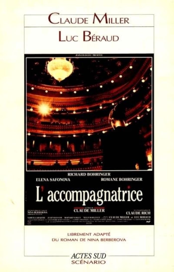 Couverture du livre « L'ACCOMPAGNATRICE », librairie Les Contes Infusés à Corte