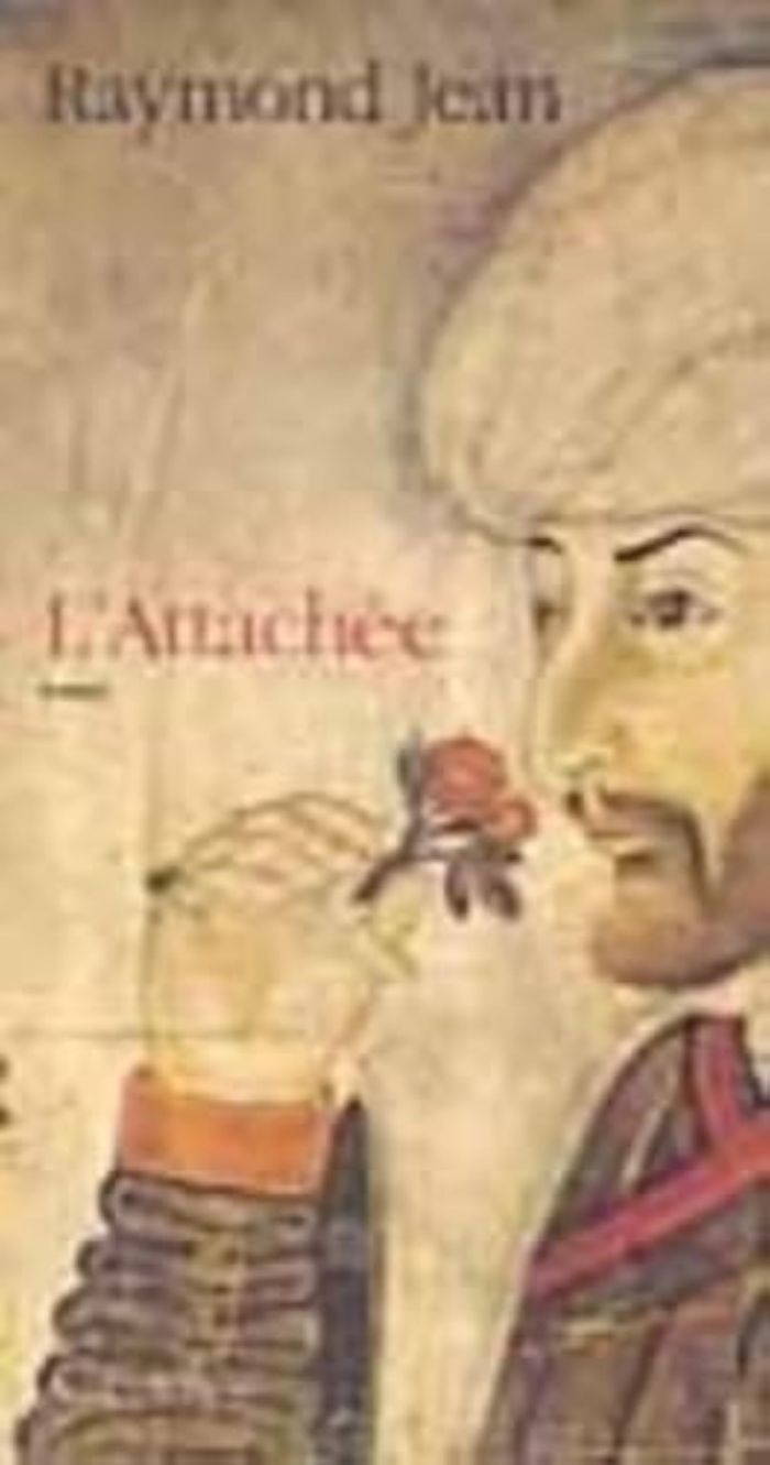 Couverture du livre « L'ATTACHEE » de Raymond Jean, librairie Les Contes Infusés à Corte