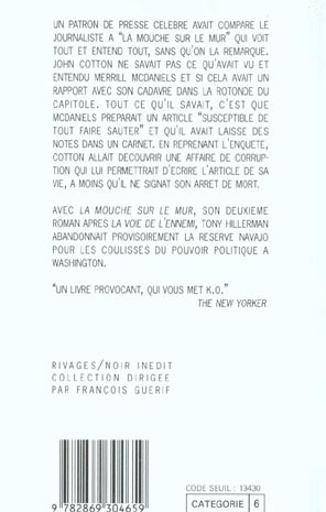Quatrième de couverture de « LA MOUCHE SUR LE MUR »