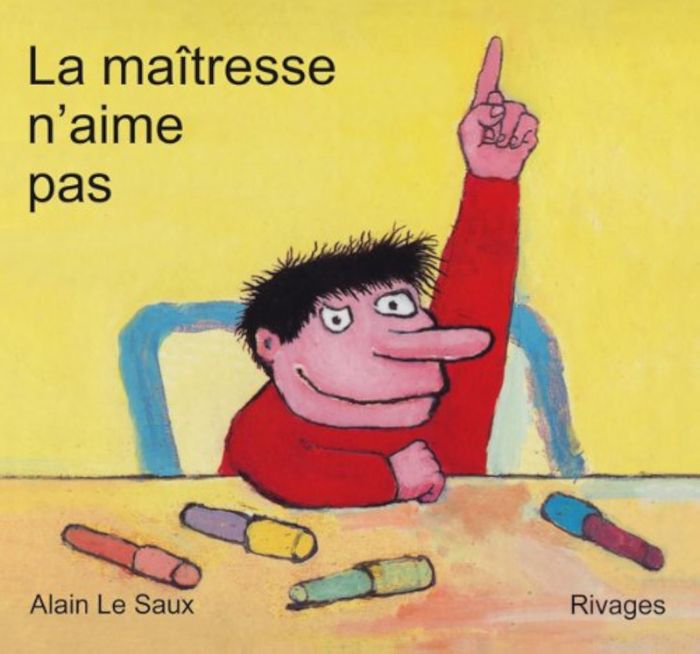 Couverture du livre « LA MAITRESSE N'AIME PAS » de Le Saux Alain, librairie Les Contes Infusés à Corte