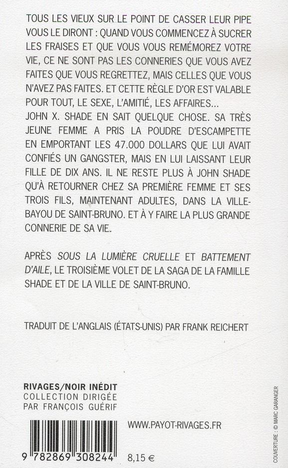 Quatrième de couverture de « LES OMBRES DU PASSE »