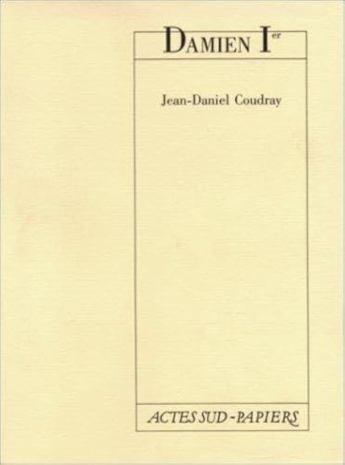 Couverture du livre « DAMIEN 1ER », librairie Les Contes Infusés à Corte