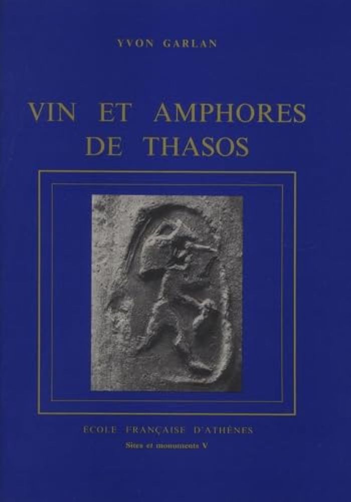 Couverture du livre « VIN ET AMPHORES DE THASOS », librairie Les Contes Infusés à Corte