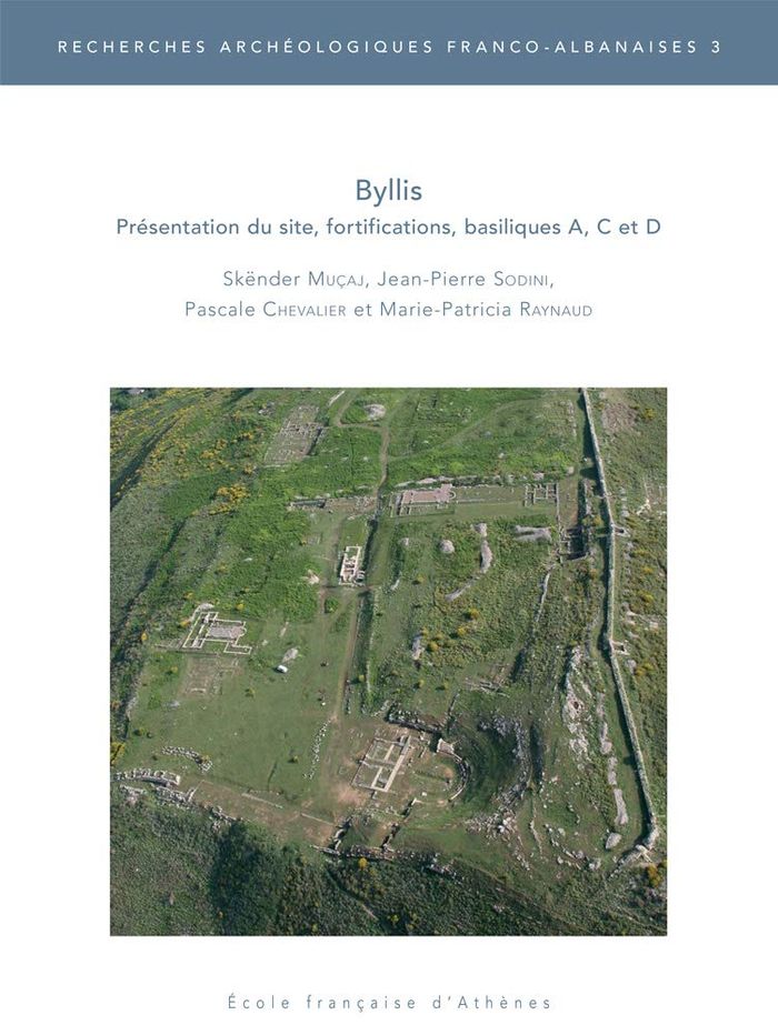 Couverture du livre « BYLLIS - PRESENTATION DU SITE, FORTIFICATIONS, BASILIQUES A, C ET D » de S./j.-P., librairie Les Contes Infusés à Corte