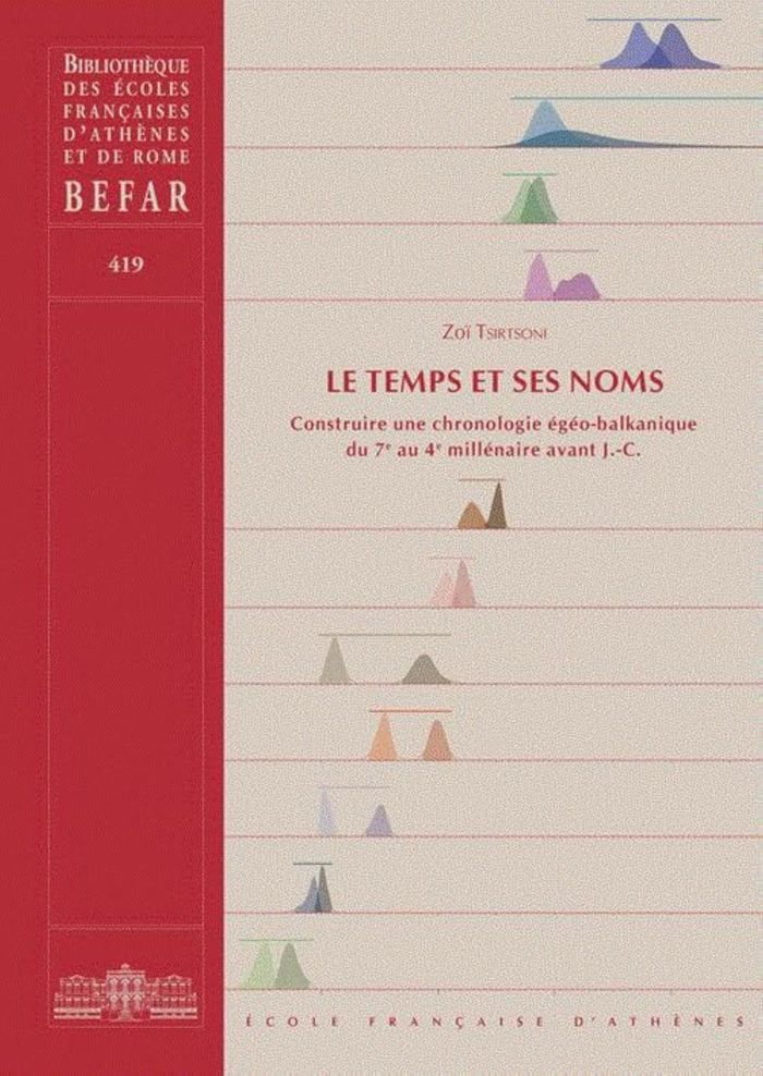 Couverture du livre « LE TEMPS ET SES NOMS - CONSTRUIRE UNE CHRONOLOGIE EGEO-BALKANIQUE DU 7E AU 4E MILLENAIRE AVANT J.-C. » de Z. Tsirtsoni, librairie Les Contes Infusés à Corte