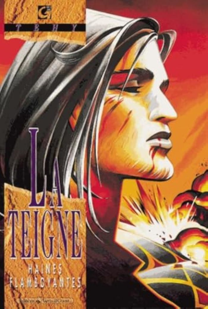 Couverture du livre « LA TEIGNE - TOME 02 - HAINES FLAMBOYANTES » de Tehy, librairie Les Contes Infusés à Corte