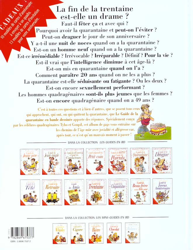 Quatrième de couverture de « LES GUIDES EN BD - TOME 06 - LA QUARANTAINE »