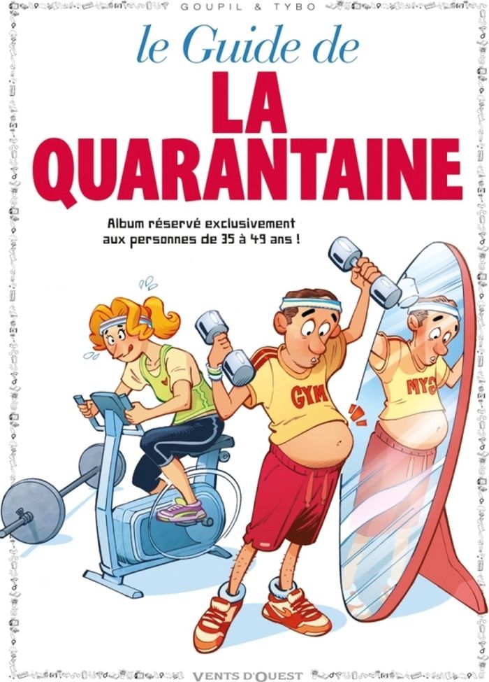 Couverture du livre « LES GUIDES EN BD - TOME 06 - LA QUARANTAINE » de Goupil/tybo, librairie Les Contes Infusés à Corte