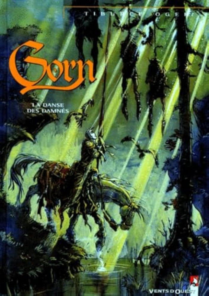 Couverture du livre « GORN - TOME 03 - LA DANSE DES DAMNES » de Tiburce Oger, librairie Les Contes Infusés à Corte
