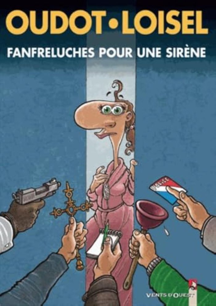 Couverture du livre « FANFRELUCHES POUR UNE SIRENE », librairie Les Contes Infusés à Corte