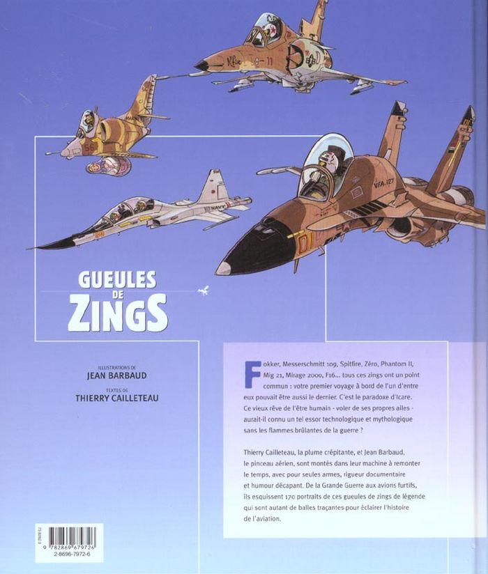 Quatrième de couverture de « GUEULES DE ZINGS »