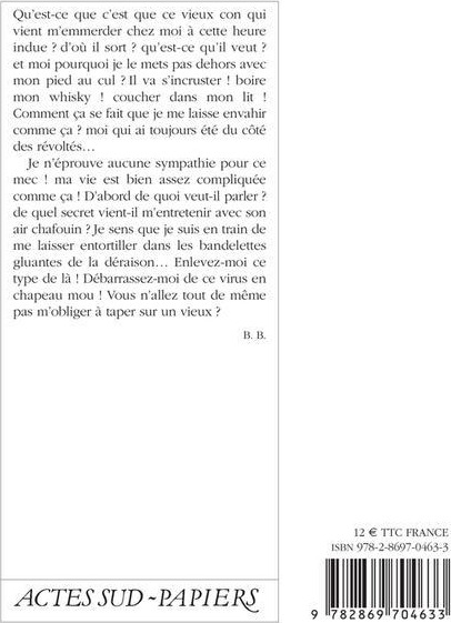 Quatrième de couverture de « LES COTELETTES »