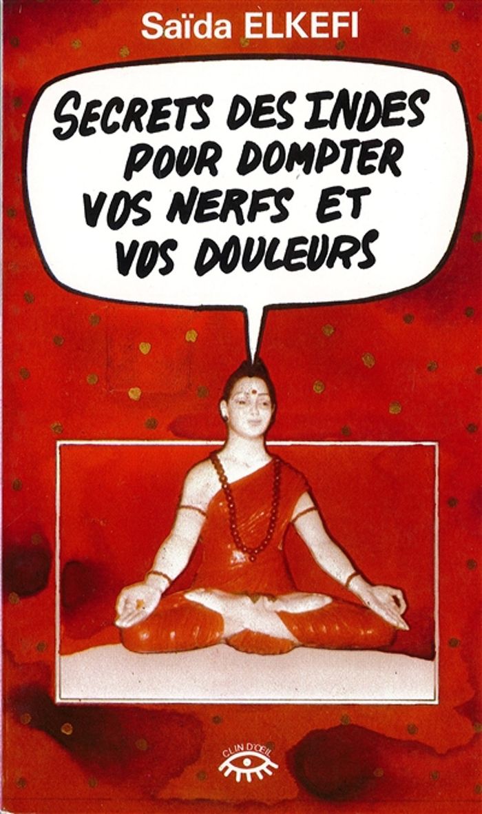 Couverture du livre « SECRETS DES INDES POUR DOMPTER VOS NERFS ET VOS DOULEURS » de Saida Elkefi, librairie Les Contes Infusés à Corte