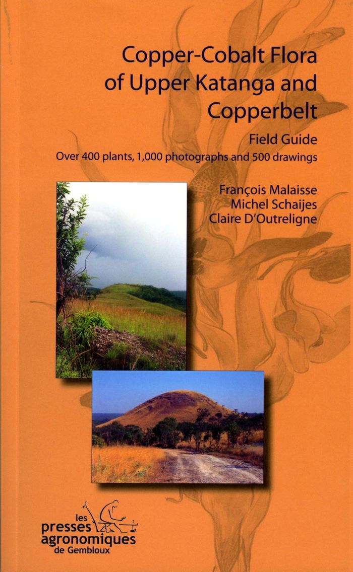 Couverture du livre « COPPER-COBALT FLORA OF UPPER KATANGA AND COPPERBELT », librairie Les Contes Infusés à Corte