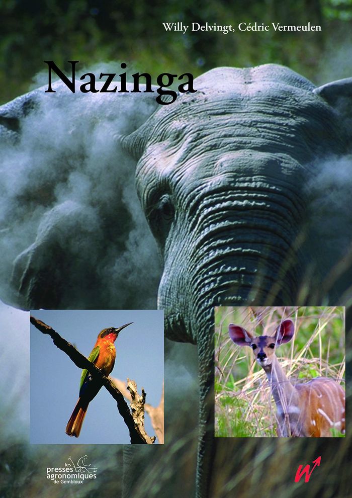 Couverture du livre « NAZINGA (LE RANCH A GIBIER DE NAZINGA AU BURKINA FASO) », librairie Les Contes Infusés à Corte