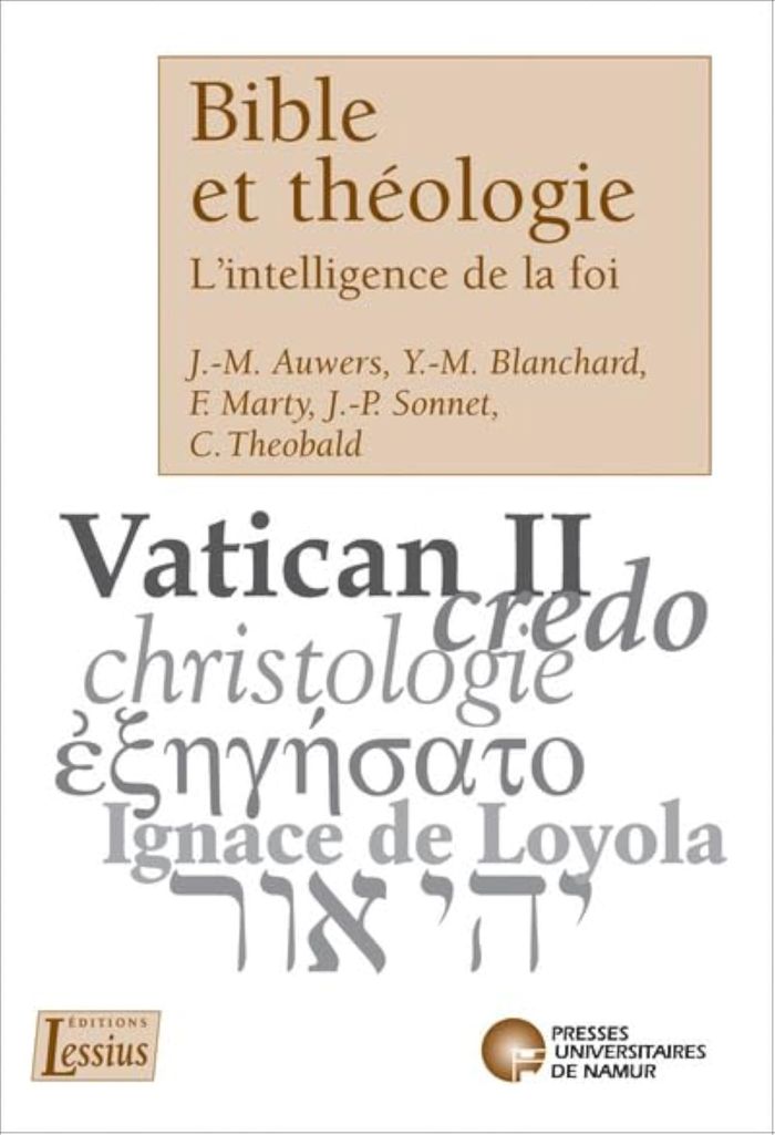 Couverture du livre « BIBLE ET THEOLOGIE. L'INTELLIGENCE DE LA FOI » de Fr. Mies, librairie Les Contes Infusés à Corte