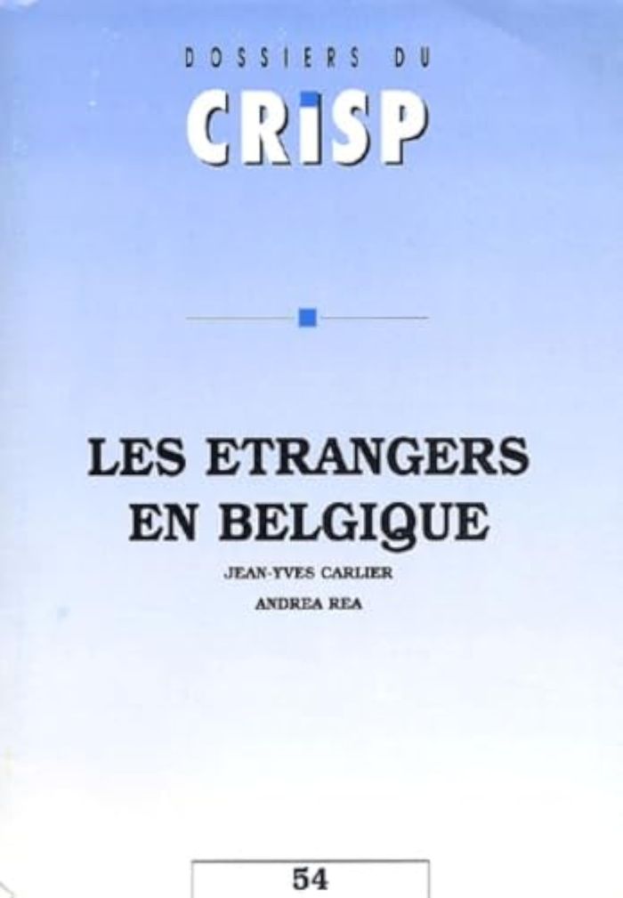 Couverture du livre « LES ETRANGERS EN BELGIQUE » de Carlier/rea, librairie Les Contes Infusés à Corte