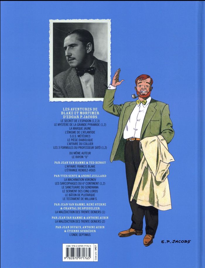 Quatrième de couverture de « BLAKE & MORTIMER - TOME 12 - LES 3 FORMULES DU PROFESSEUR SATO - TOME 2 »