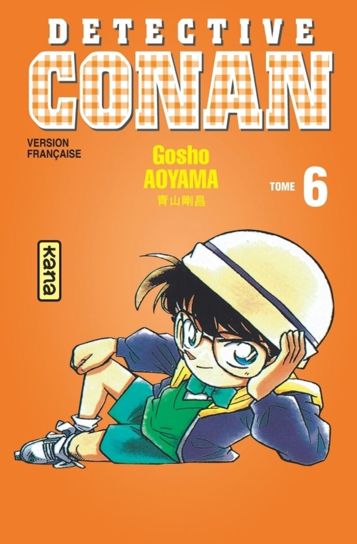 Couverture du livre « DETECTIVE CONAN - TOME 6 », librairie Les Contes Infusés à Corte