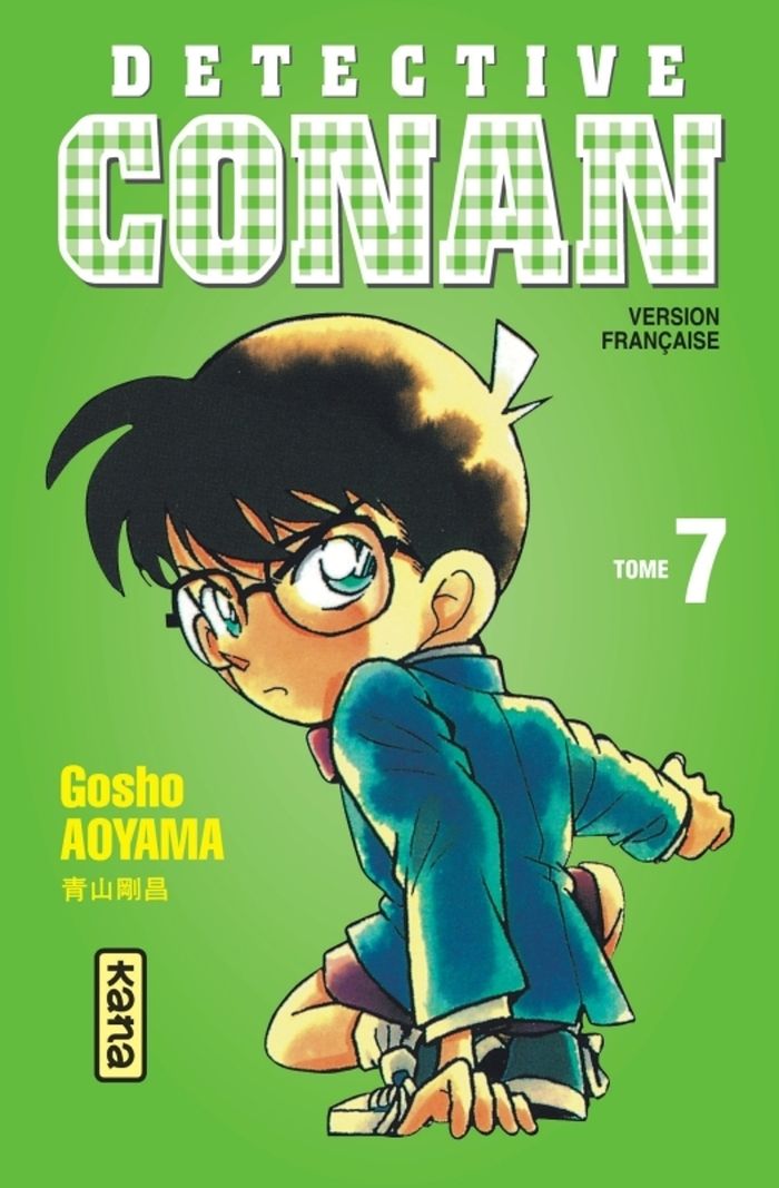 Couverture du livre « DETECTIVE CONAN - TOME 7 » de Aoyama Gosho, librairie Les Contes Infusés à Corte