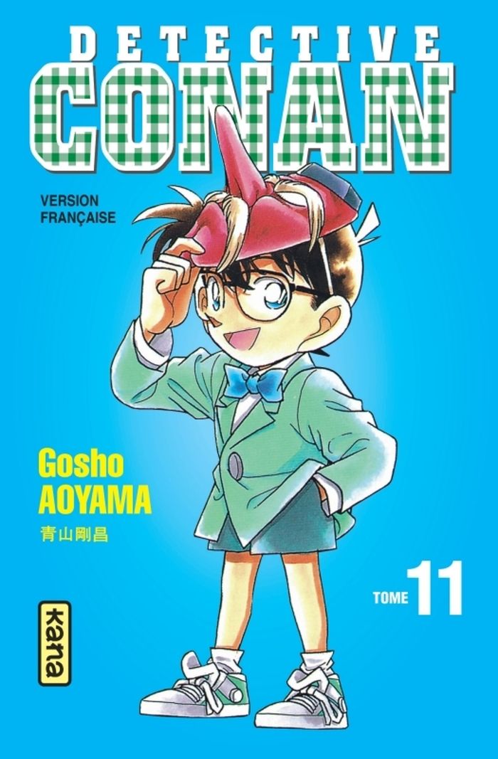 Couverture du livre « DETECTIVE CONAN - TOME 11 » de Aoyama Gosho, librairie Les Contes Infusés à Corte