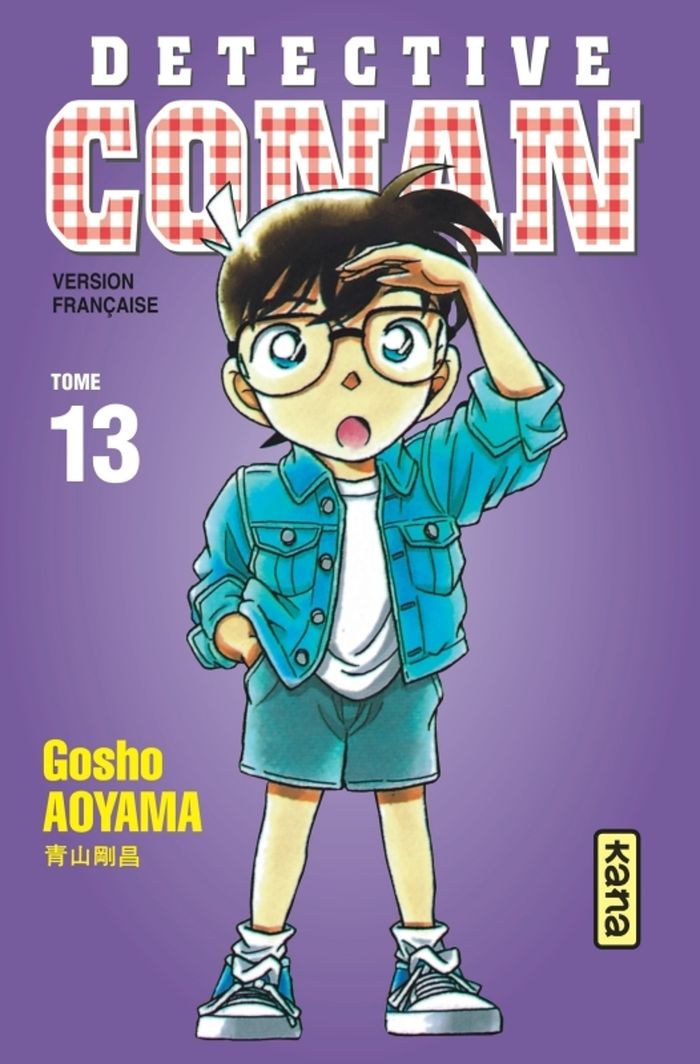 Couverture du livre « DETECTIVE CONAN - TOME 13 » de Aoyama Gosho, librairie Les Contes Infusés à Corte
